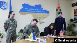 Подписание Плана совместных действий по усилению северного и восточного участков украинской границы Украины и США