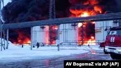У ніч проти 7 жовтня на нафтобазі в Феодосії в окупованому Криму сталася пожежа (фото архівне)