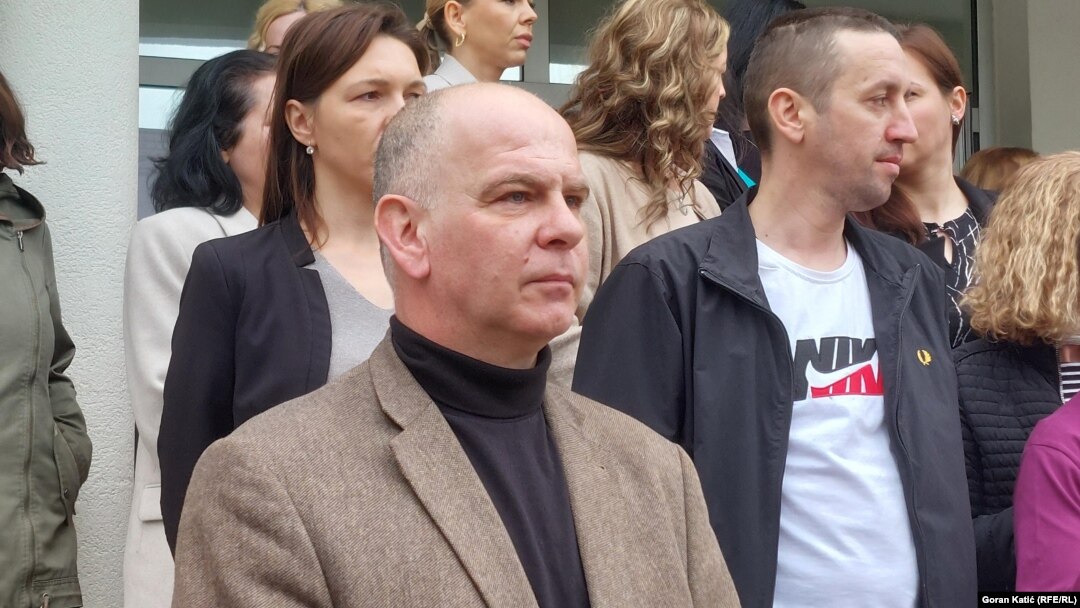 Siniša Petrović, predsjednik Sindikata pravosuđa RS (na slici) poručuje da štrajk traje do daljnjeg, ali da su spremni na dogovor.