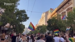 Marș al susținătorilor drepturilor LGBT la Belgrad