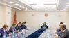 Reprezentanții mai multor partide pro-europene la discuții cu președinta Sandu, 28 iunie 2023. 