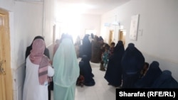 په ارزګان کې د ولایتي روغتون یوه څنډه