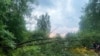 У Беларусі дагэтуль ліквідуюць наступствы непагадзі, на 14 ліпеня зноў абвясьцілі аранжавы ўзровень небясьпекі