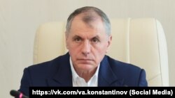 Спикер российского парламента Крыма Владимир Константинов