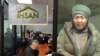 "Ихсан" кооперативине алдангандарын айтып сотко кайрылгандардын арызы Биринчи Май райондук сотунда каралууда. Сүрөттө "Ихсан Групп ЛТД" кооперативинин жетекчиси, учурда камакта отурган Акинай Бекмурзаева.