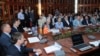 Владина делегација предводена од премиерот Никола Груевски на бизнис форум во Москва. 