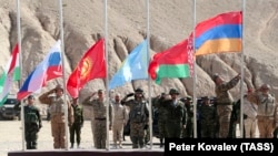 ՀԱՊԿ երկրների «Էշելոն-2021» համատեղ զորախաղերը, Հարբ Մայդոնի պոլիգոն, Տաջիկստան, 18 հոկտեմբերի, 2021թ. 