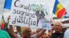La un protest împotriva invalidării alegerea primarului de Chișinău. 1 iulie