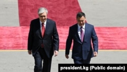 Официальный визит президента Казахстана в Бишкек. Май 2022 года 