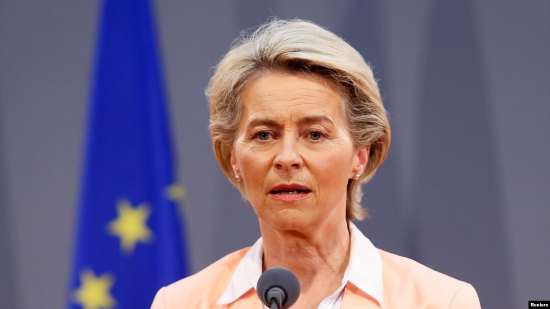 Ursula von der Leyen, Berlin (27. august 2021.)