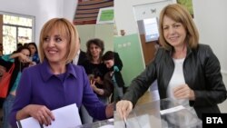 На балотажа в неделя софиянците ще избират между Мая Манолова (вляво) и Йорданка Фандъкова.
