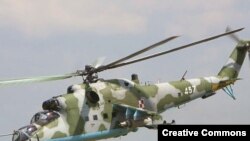 Вертолет Ми-35. 