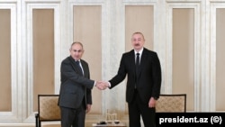 ՀՀ վարաչապետ Նիկոլ Փաշինյան, Ադրբեջանի նախագահ Իլհամ Ալիև, արխիվ