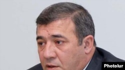 Armenia -- Ruben Hayrapetian, one of three businessmen who have taken legal action against "Haykakan Zhamanak" daily.