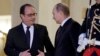 Франсуа Олланд и Владимир Путин во время их предыдущей встречи 2 октября 2015 года