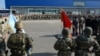 Македонски војници кои учествуваат во мировната мисијата ИСАФ во Авганистан се вратија во Македонија. 21 јануари 2014.