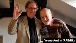 Lordan Zafranović i Dušan Makavejev, foto: Vesna Anđić