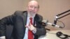 Prof. univ. Nicolae Osmochescu,în studioul Europei Libere
