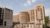 Armenia - A new residential complex is constructed in downtown Yerevan in place of an old neighborhood.