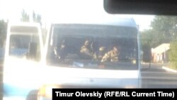 Bus with prisoners