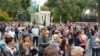 Протест за општа амнестија на затвореници во Скопје.