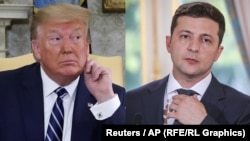 Дональд Трамп (л) та Володимир Зеленський (п) вперше зустрінуться в рамках сесії Генеральної асамблеї ООН в Нью-Йорку 25 вересня 