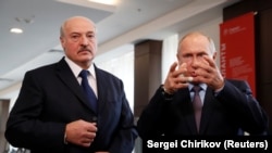 Лукашенко жана Путин.