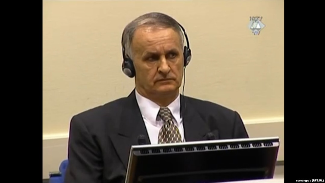 Radislav Krstić, nekadašnji komandant Drinskog korpusa Vojske Republike Srpske u sudnici u Hagu