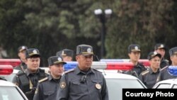 Патрулдук милиция кызматкерлери.