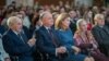Președintele Igor Dodon și prima doamnă Galina Dodon, la ceremonia de lansare a „Anului Familiei”, 28 ianuarie 2019