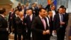 Архивска фотографија од изборот на Влада на чело со Зоран Заев. 
