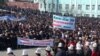 Митинг объединенной оппозиции в Оше, 1 марта 2012.