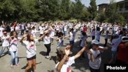 Սփյուռքահայ երեխաներ Հանքավանի ճամբարում, արխիվ