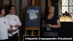 У Софії Київській відкралася виставка про історію одного з найстарших храмів України – Спасо-Преображенській собор в Чернігові, який був головним храмом Чернігівського князівства часів Русі, 22 серпня 2025 року