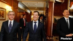Հայաստանի, Ադրբեջանի եւ Ռուսաստանի նախագահների եռակողմ հանդիպումը Սոչիում, 5-ը մարտի, 2011թ.