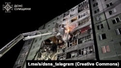 Consecințele atacului anterior cu drone din Sumî. 30 ianuarie 2025