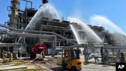 Наслідки удару по Новошахтинському заводу нафтопродуктів у Ростовській області Росії, 2022 рік