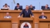 Bivši predsjednik Republike Srpske Milorad Dodik na sjednici Narodne skupštine RS-a u Banjoj Luci, 1. 7. 2025.