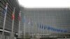 Sediul instituțiilor Uniunii Europene din Bruxelles în dimineața zilei de 26 octombrie, înaintea summitului UE. (Foto: Virginia Mayo, AP) 