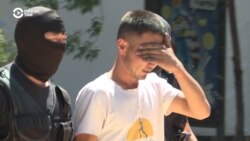 Suspect Taken To Site Where Kazakh Skater Killed