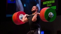 Օդանավակայանում դիմավորեցին հաղթանակած ծանրամարտիկներին