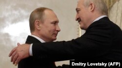Путин и Лукашенко в Сочи