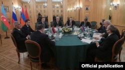 Երեք երկրների փոխվարչապետերի հանդիպումը Մոսկվայում, 30-ը հունվարի, 2021թ․