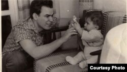 Барыс Сачанка з дачкой Сьвятланай