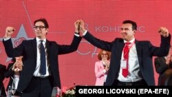 Стево Пендаровски и Зоран Заев.