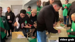 მარნეულში ერთ-ერთ უბანზე საარჩევნო ყუთში ბიულეტენები ჩაყარეს
