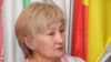 Раушан Есергепова, жена главного редактора газеты «Алма-Ата Инфо» Рамазана Есергепова. Алматы, 13 июня 2009 года.