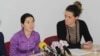 Весна Матевска од невладината организација ХЕРА и Елена Димушевска од Националната мрежа против насилство врз жените и семејно насилство.