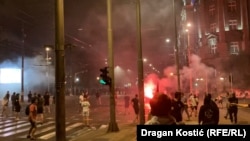 Incidenti na protestu u Beogradu 15. avgusta 2025. 