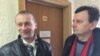 Баранавіцкія актывісты Аляксандар Вайцешык і Рыгор Грык у судзе 